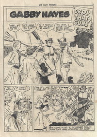 Six-Gun Heroes (Cleland, 1949 series)  #18 ([November 1951?]) — Drop That Gun!