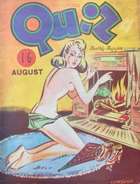 Quiz Monthly Magazine  v16#8 (August 1953)