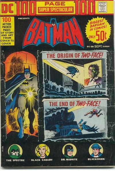 100-Page Super Spectacular (DC, 1973 series) #DC-20 September 1973