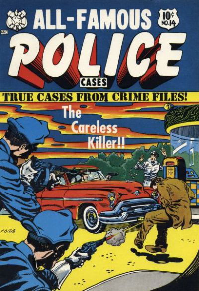 All-Famous Police Cases (Star Publications, 1952? series) #14 (March 1954)