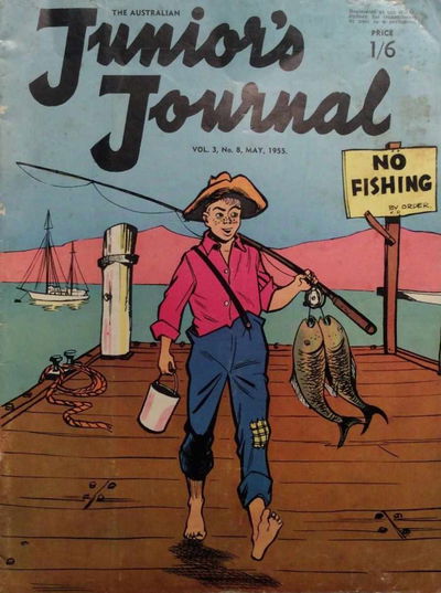 The Australian Junior's Journal (Oswald Ziegler, 1952 series) v3#8 (May 1955)
