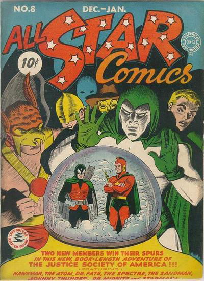 All-Star Comics (DC, 1940 series) #8 (December 1941-January 1942)