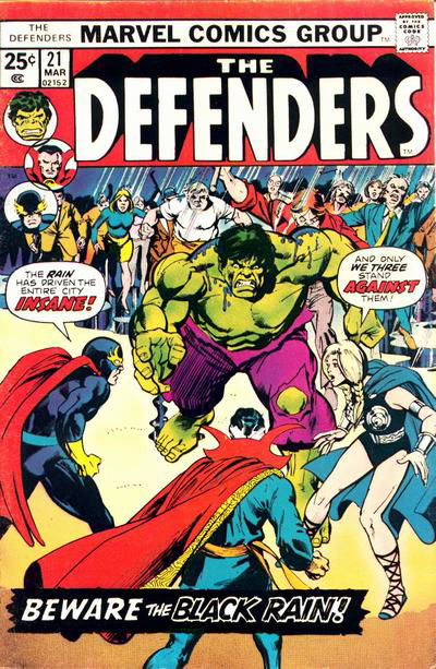 The Defenders (Marvel, 1972 series) #21 (March 1975)