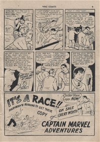 Whiz Comics (Vee, 1947 series) #10 — It's A Race!! (page 1)