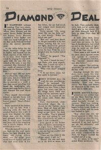Whiz Comics (Vee, 1947 series) #10 — Diamond Deal (page 1)