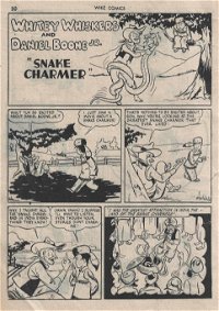 Whiz Comics (Vee, 1947 series) #10 — Snake Charmer (page 1)