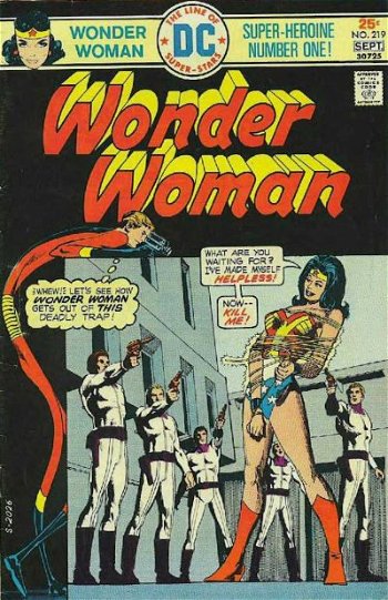 Wonder Woman (DC, 1942 series) #219 (August-September 1975)