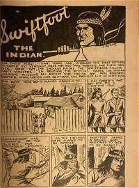 Another Adventure of Shado McGraw Comic (OPC, 1944?) #C4 — Swiftfoot the Indian (page 1)