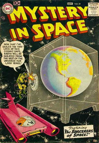 Mystery in Space (DC, 1951 series) #39 August-September 1957