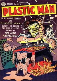 Plastic Man  #33 (January 1952)