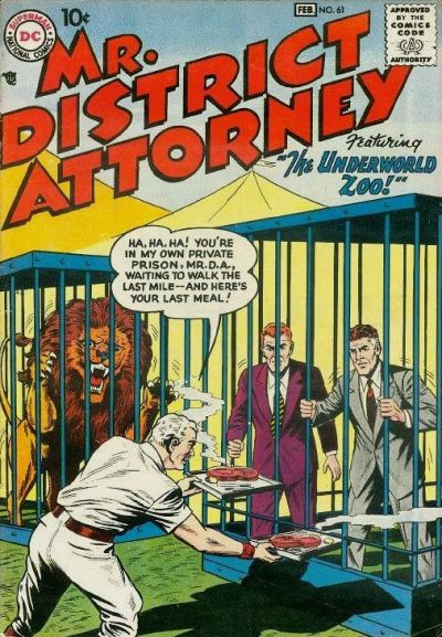 Mr. District Attorney  #61 (January-February 1958)