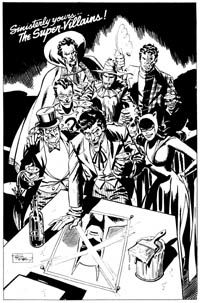 Super Heroes Annual (Murray, 1979?)  — Sinisterly Yours--The Super-Villains (page 1)