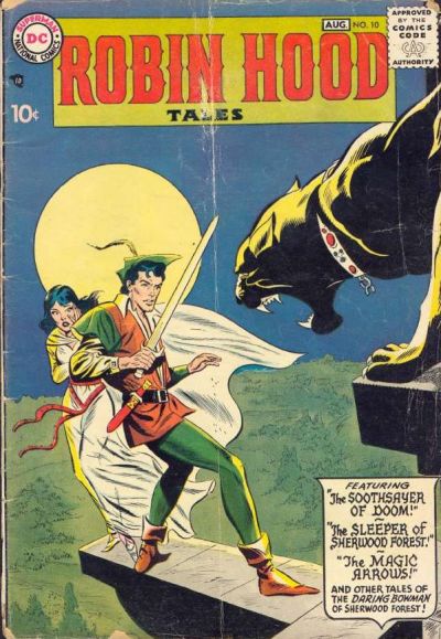 Robin Hood Tales (DC, 1957 series) #10 (July-August 1957)