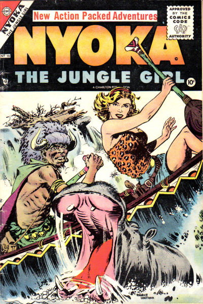 Nyoka the Jungle Girl  #16 (April 1956)