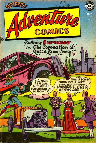 Adventure Comics (DC, 1938 series) #192 (September 1953)