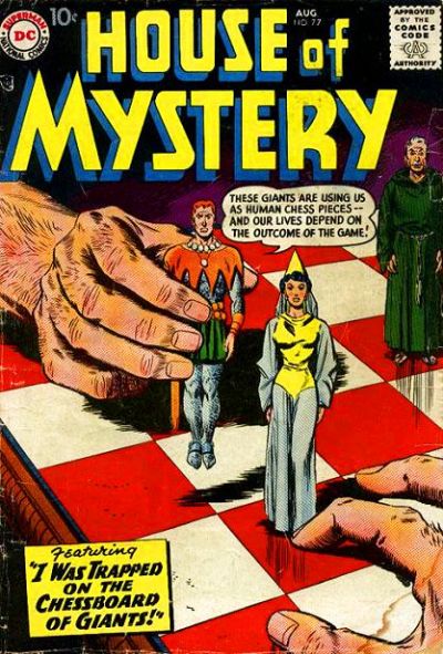 House of Mystery (DC, 1951 series) #77 (August 1958)