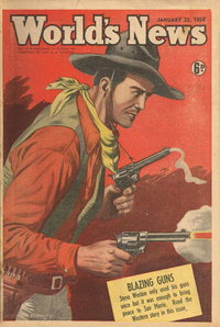 World's News (ANL, 1936 series)  #2716 (23 January 1954) — Blazing Guns
