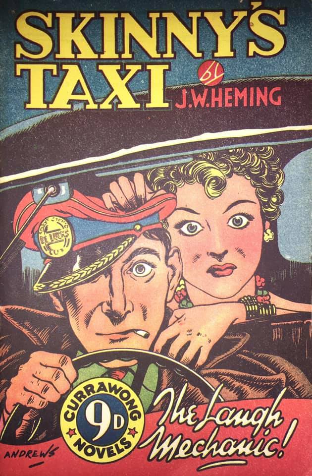 Skinny's Taxi: The Laugh Mechanic! (Currawong, 1945?)  ([1945?])