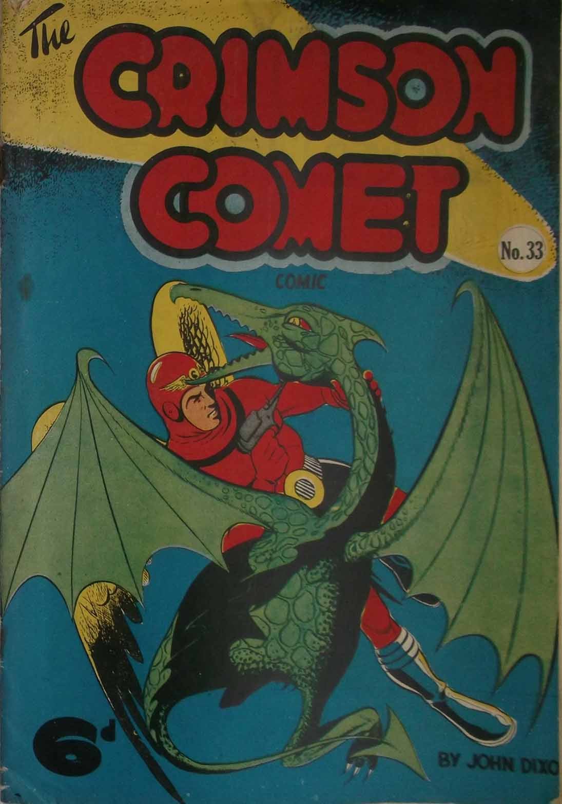 The Crimson Comet Comic (Action Comics, 1952? series) #33 (February 1952)