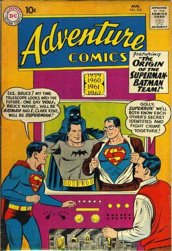 The Origin of the Superman-Batman Team!