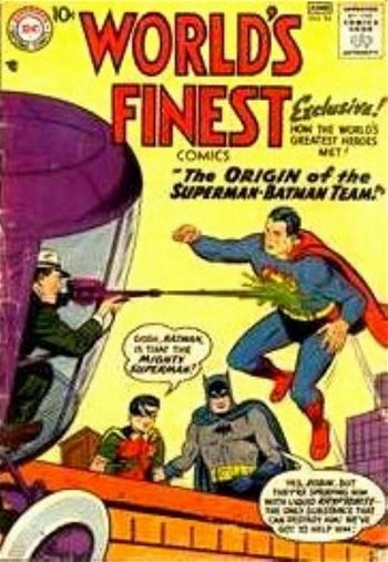 The Origin of the Superman-Batman Team