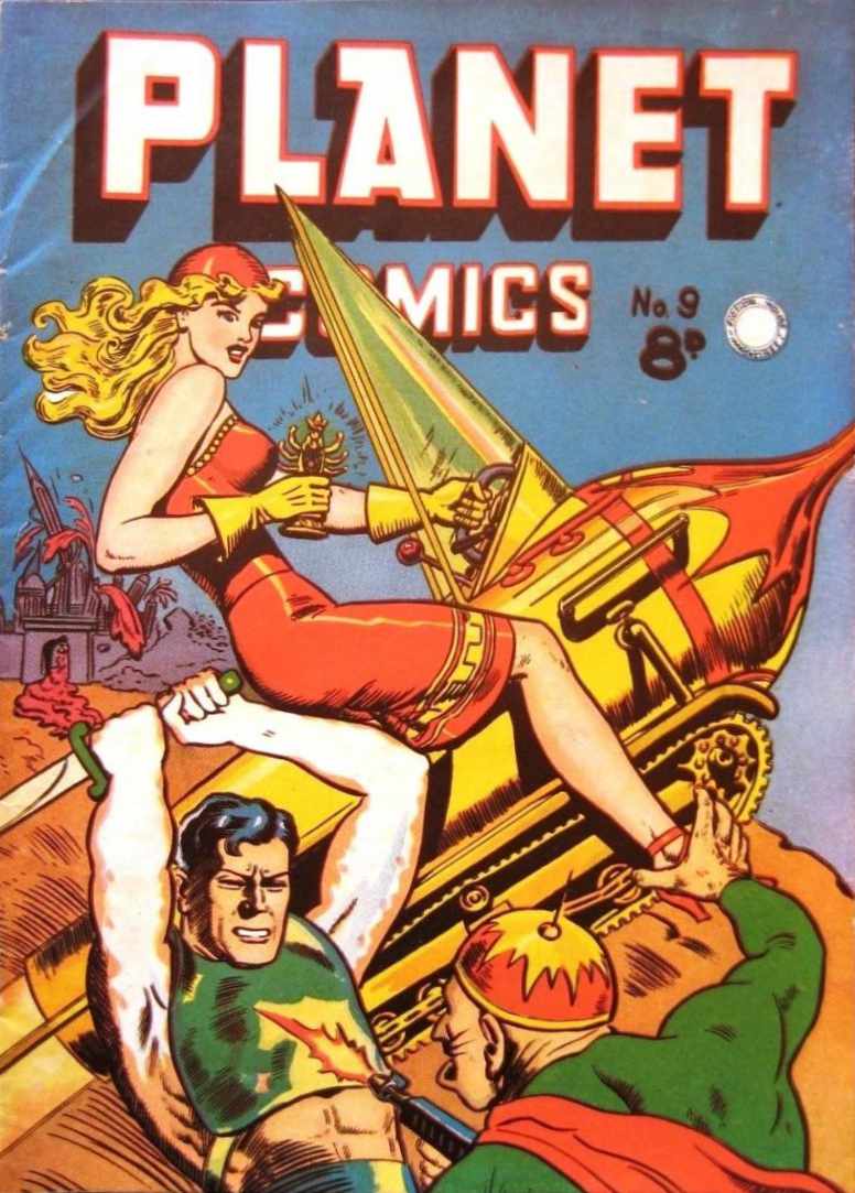 Planet Comics (HJ Edwards, 1952 series) #9 ([March 1953?])