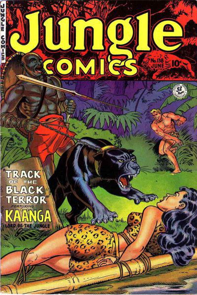 Jungle Comics (Fiction House, 1940 series) #138 June 1951