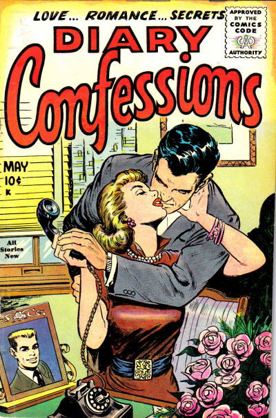 Diary Confessions (Stanley Morse, 1955? series) #9 (May 1955)