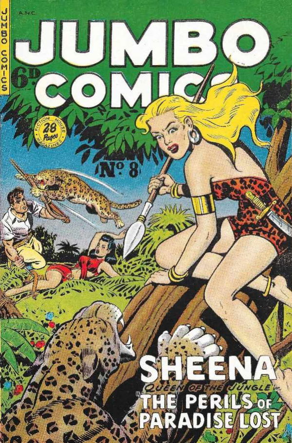 Jumbo Comics (HJ Edwards, 1950 series) #8 ([January 1951?])