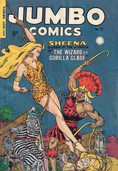 Jumbo Comics (HJ Edwards, 1950 series) #15 ([August 1951?])