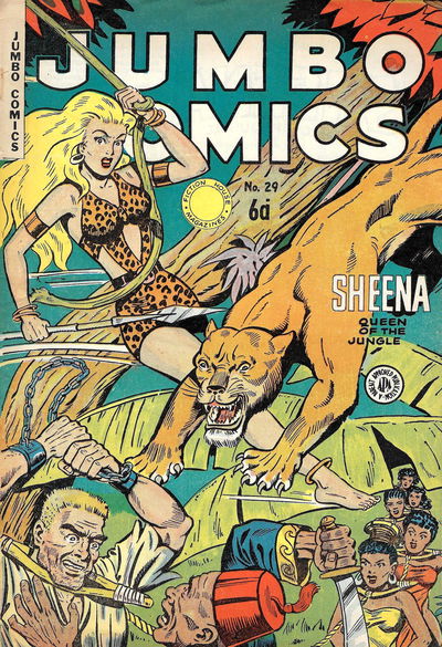 Jumbo Comics (HJ Edwards, 1952? series) #29 [October 1952?]