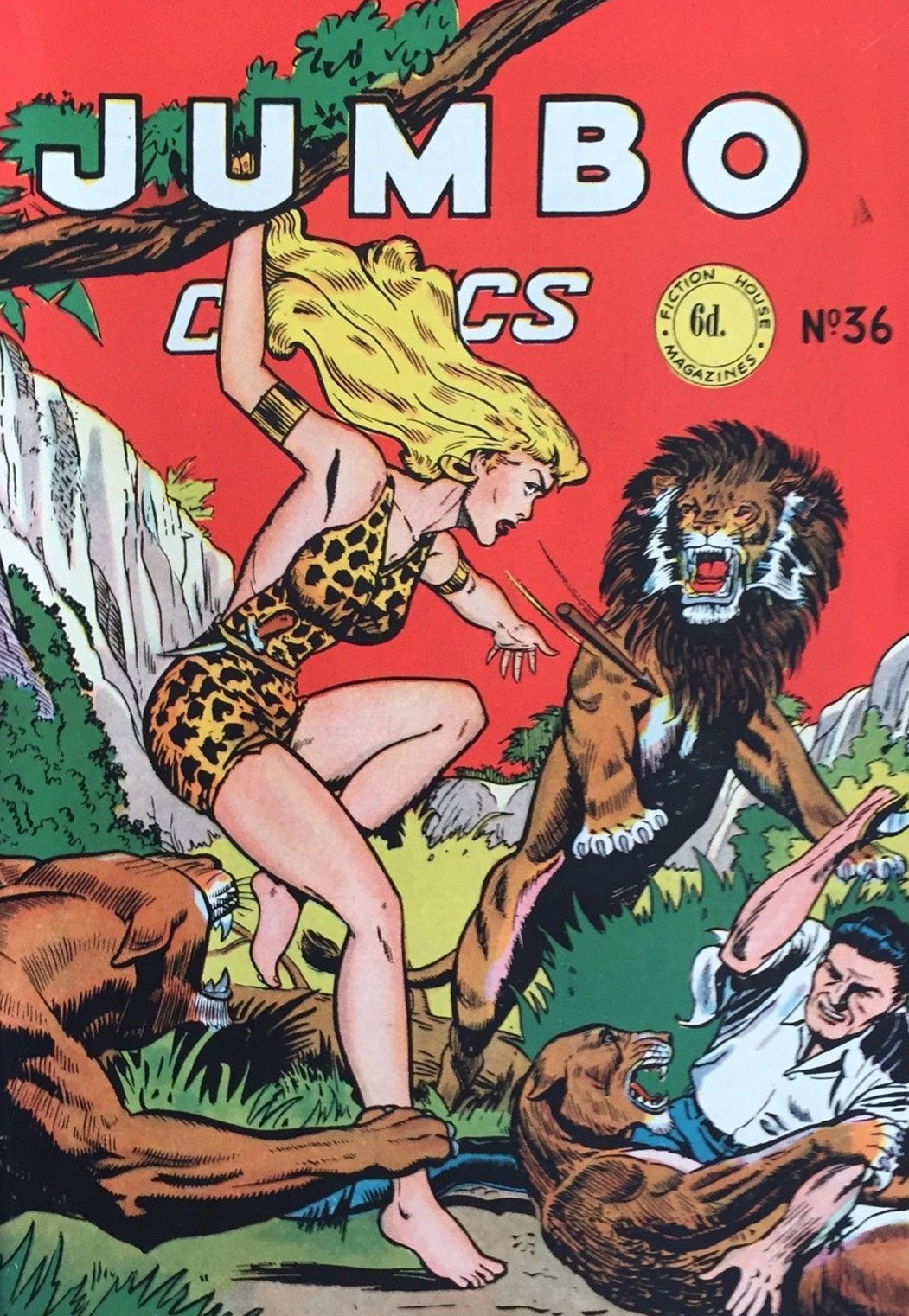 Jumbo Comics (HJ Edwards, 1952? series) #36 ([May 1953?])