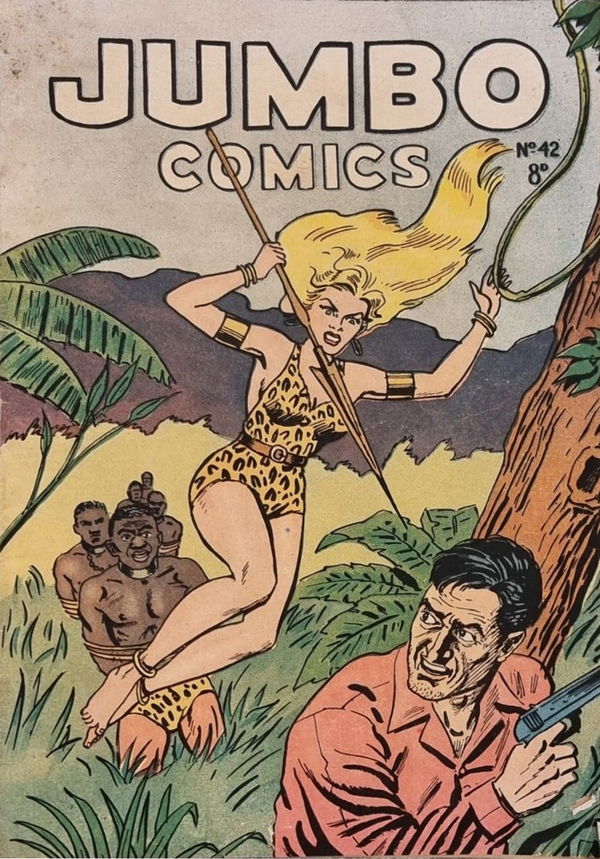 Jumbo Comics (HJ Edwards, 1950 series) #42 ([November 1953?])