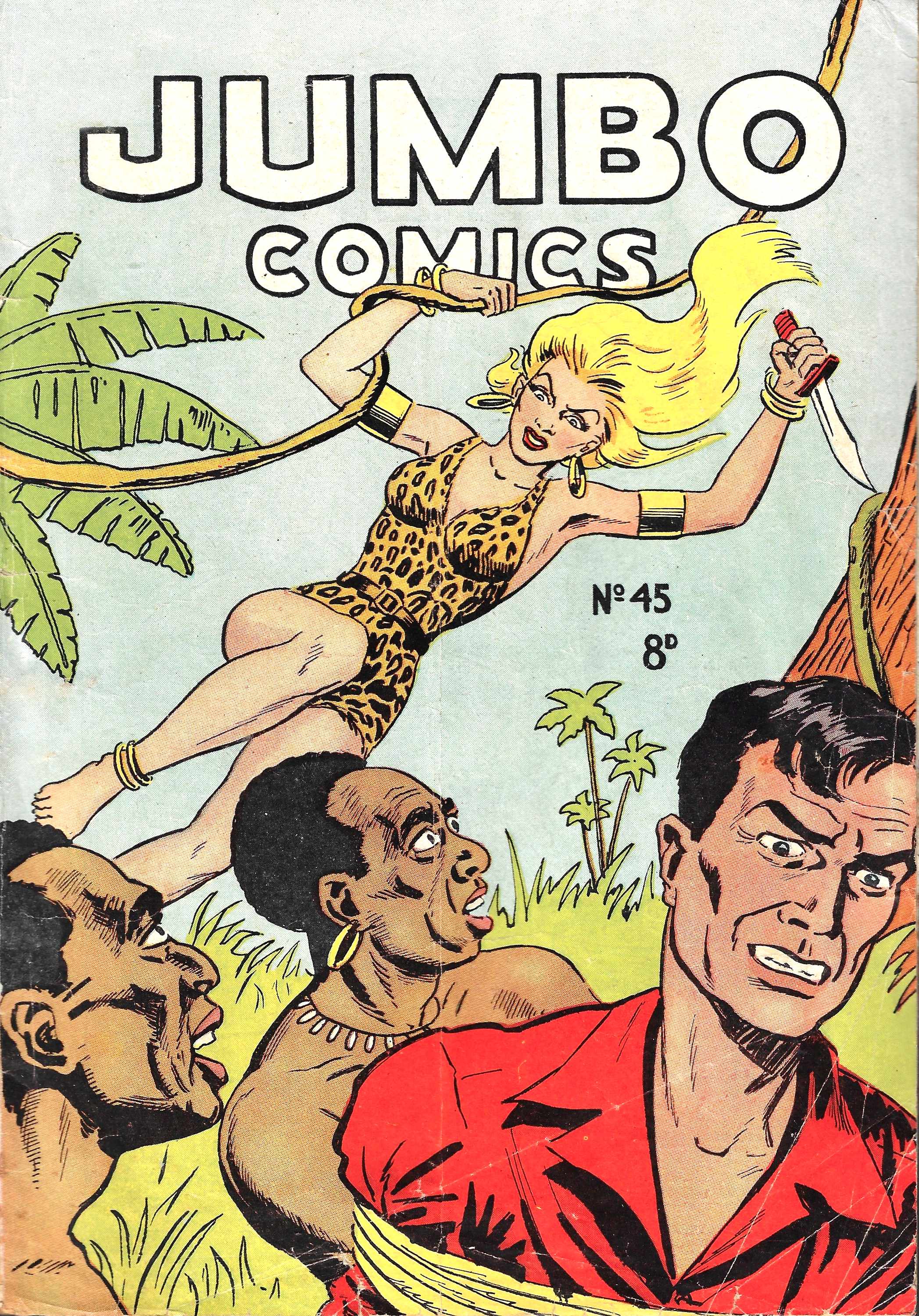 Jumbo Comics (HJ Edwards, 1950 series) #45 ([February 1954?])