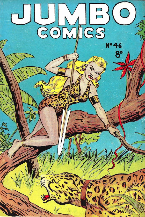 Jumbo Comics (HJ Edwards, 1950 series) #46 ([March 1954?])