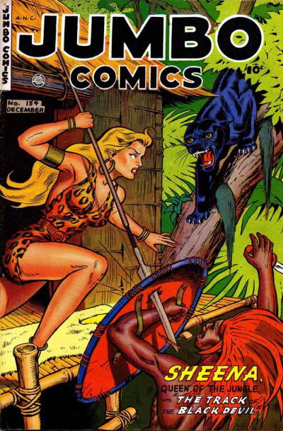 Jumbo Comics (Fiction House, 1938 series) #154 December 1951