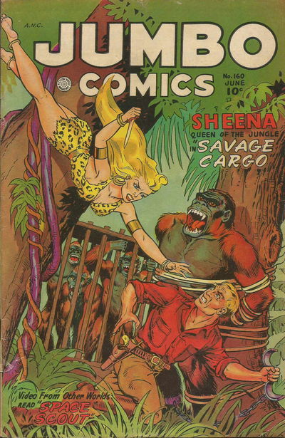 Jumbo Comics (Fiction House, 1938 series) #160 June 1952