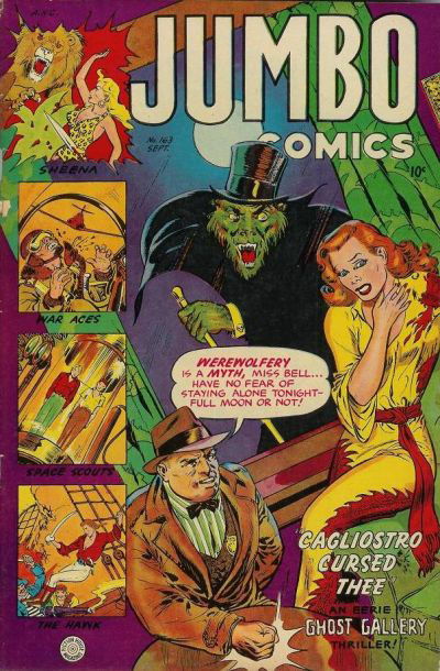 Jumbo Comics (Fiction House, 1938 series) #163 September 1952