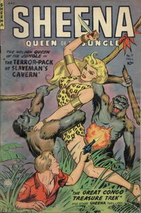 Sheena, Queen of the Jungle (Fiction House, 1942 series)  #17 (Fall 1952) — No title recorded