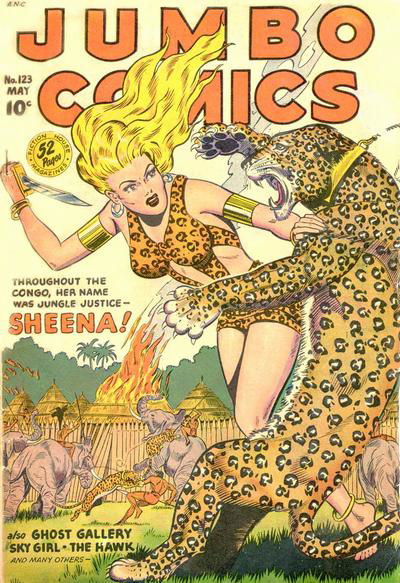 Jumbo Comics (Fiction House, 1938 series) #123 May 1949