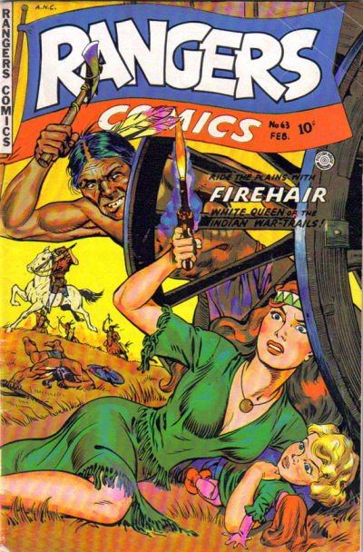 Rangers Comics (Fiction House, 1941 series) #63 February 1952