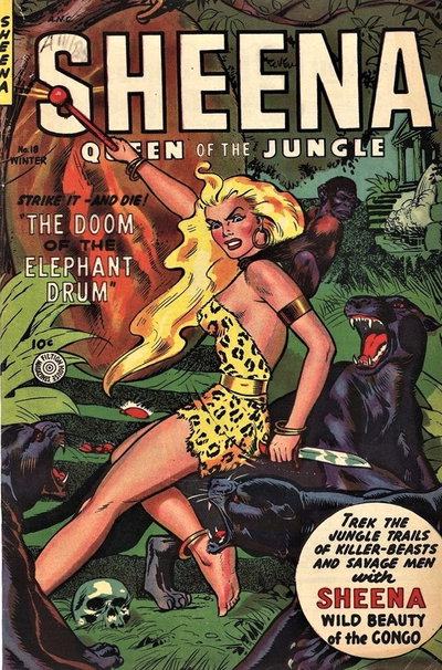 Sheena, Queen of the Jungle  #18 (Winter 1952-53)