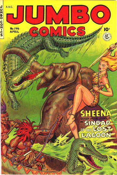 Jumbo Comics (Fiction House, 1938 series) #146 April 1951