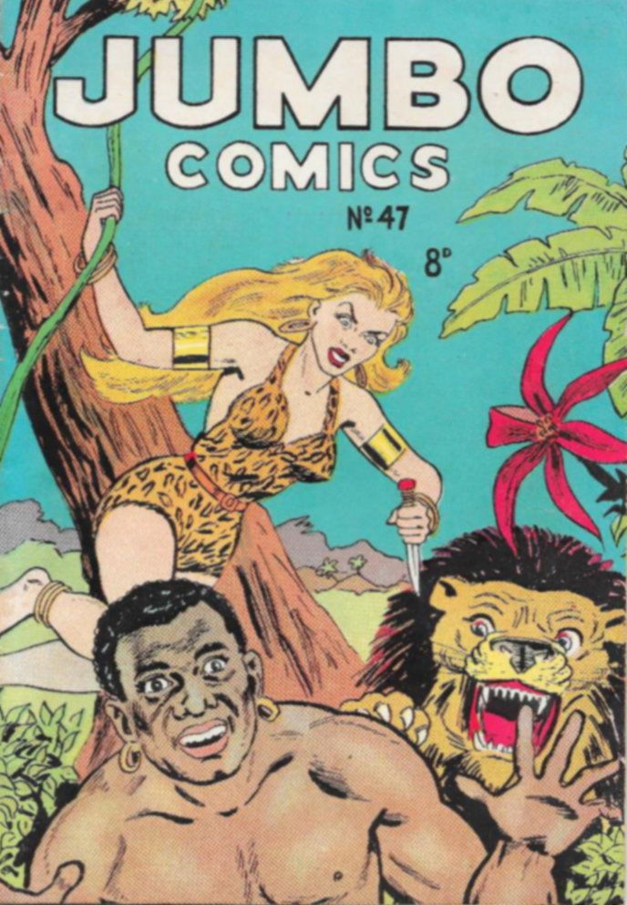 Jumbo Comics (HJ Edwards, 1950 series) #47 ([April 1954?])