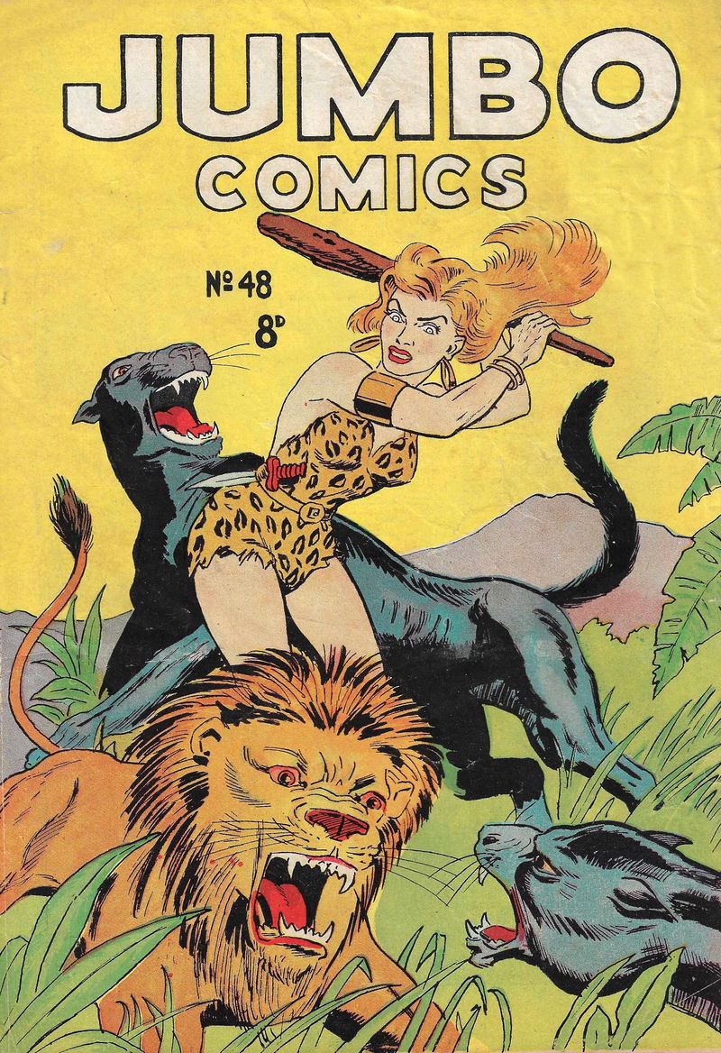 Jumbo Comics (HJ Edwards, 1950 series) #48 ([May 1954?])