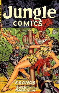 Jungle Comics (Fiction House, 1940 series)  #142 (October 1951) — Sheba of the Terror Claws