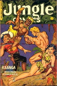 Jungle Comics (Fiction House, 1940 series) #150 June 1952