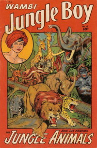 Wambi, Jungle Boy (Fiction House, 1942 series)  #16 (Summer 1952)