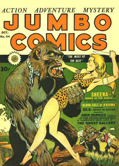Jumbo Comics  #44 (October 1942)