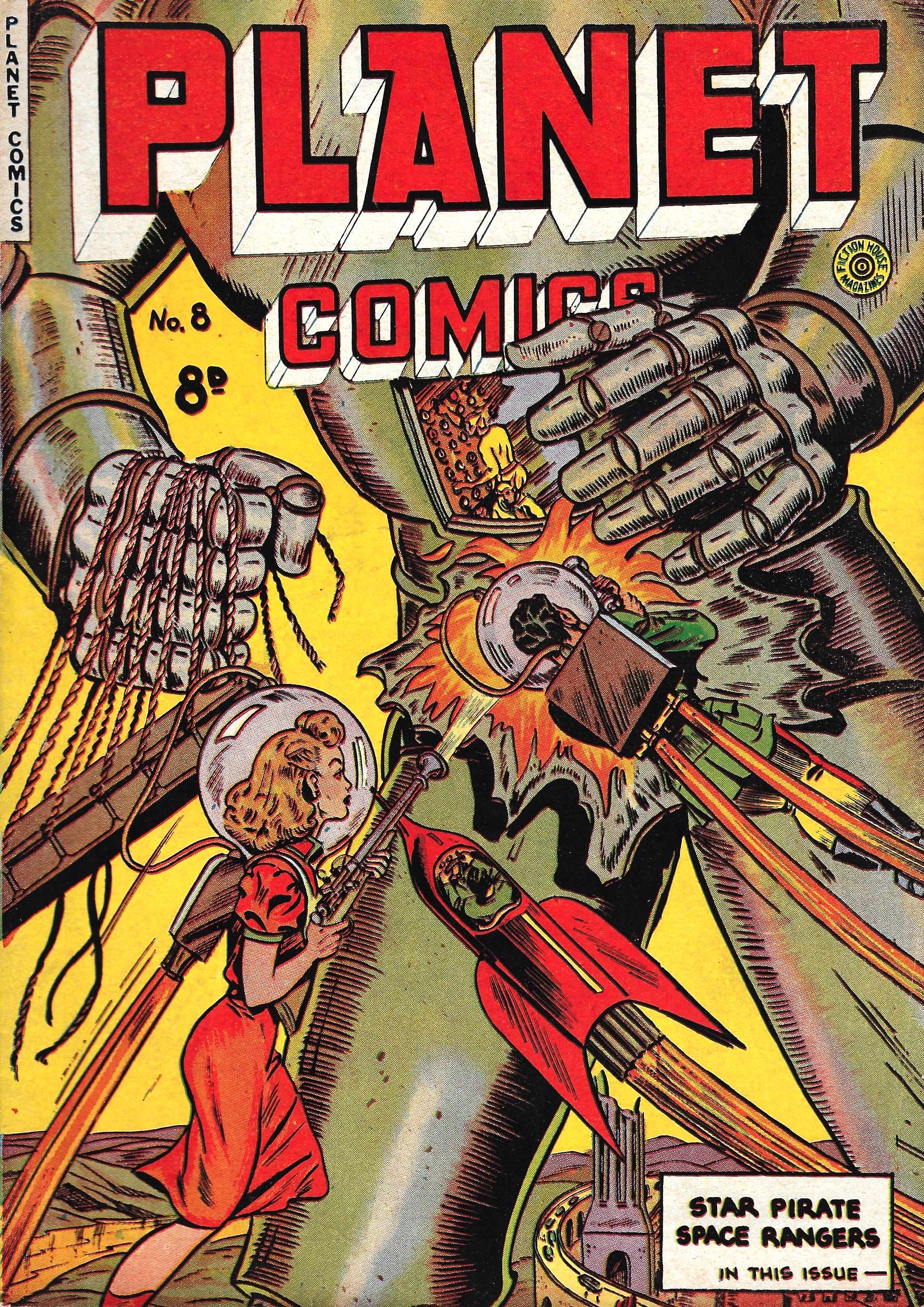 Planet Comics (HJ Edwards, 1951 series) #8 ([August 1951?])